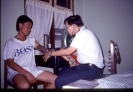 Dr Alex Chao conducted medical examinations